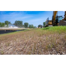 Straw Erosion Control Blanket - 1000 Sq/Ft Grass Seeding Kit 